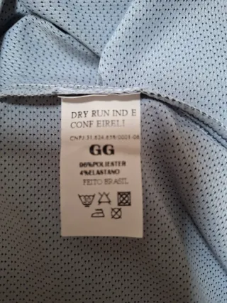 Maglietta uomo blu e nera