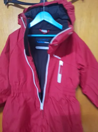 Mono de Nieve Infantil Rojo