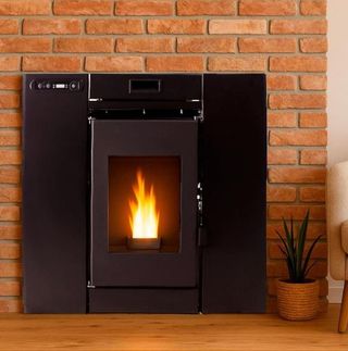 EStufa de Pellets insertable 8Kw Nueva AST1020