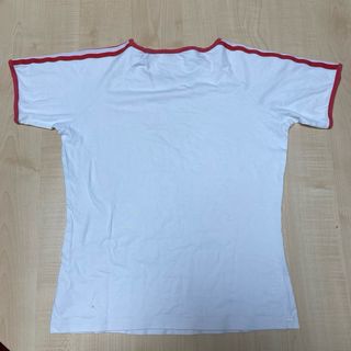 T-shirt Adidas Bianca Rossa Vintage