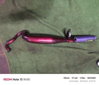 Tubo de escape Fasmen Derbi Variant