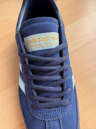 Zapatillas Adidas Spezial Azul Marino y Dorado