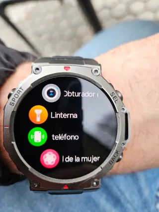 Reloj Amazfit T-Rex Negro