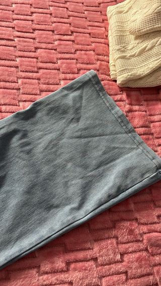 Pantalón campana azul