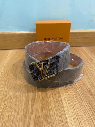 Cintura Louis Vuitton Logo Oro