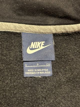 Felpa Nike Nera con Zip