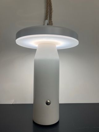 Lampada LED ricaricabile con gancio