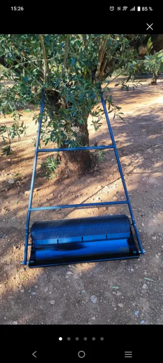 Máquina recolectora de aceitunas