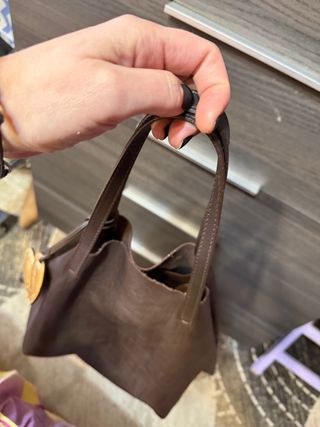 Bolso Carolina Herrera Matryoshka Marrón Dorado