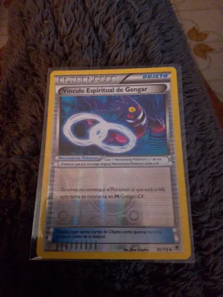 Carta Pokémon Entrenador Vínculo Espiritual Gengar