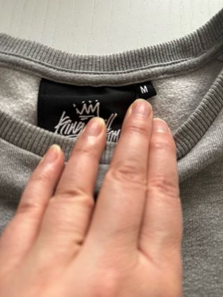 Sudadera Kings Will Dream Gris