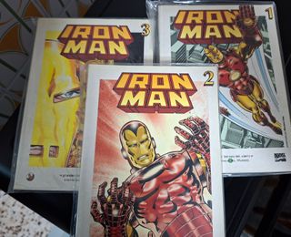 Lote de cómics Iron Man 3 libros