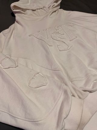 Sudadera VestaGarments Blanca Reversible