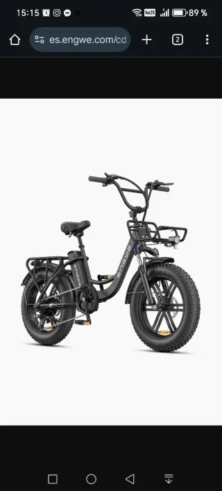 Bicicleta eléctrica Engwe L20 Boost