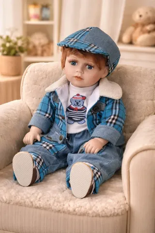 Bambolotto ceramica vintage 45 cm