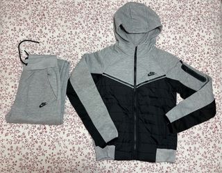 Conjunto Chándal Nike Gris y Negro