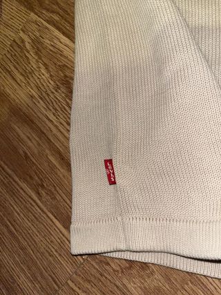Chaqueta Levi’s de punto beige talla L
