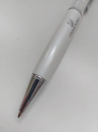 Bolígrafo Swarovski Blanco