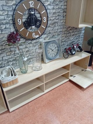 Conjunto Muebles Salón Madera