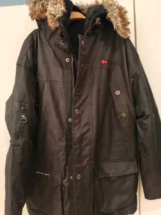 Parka Geographical Norway Negra