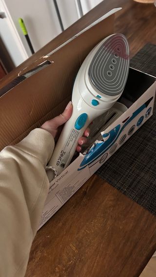 Plancha de vapor vertical