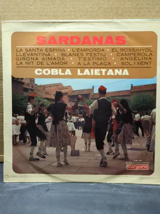 Lote 4 Vinilos Sardanas - Folk