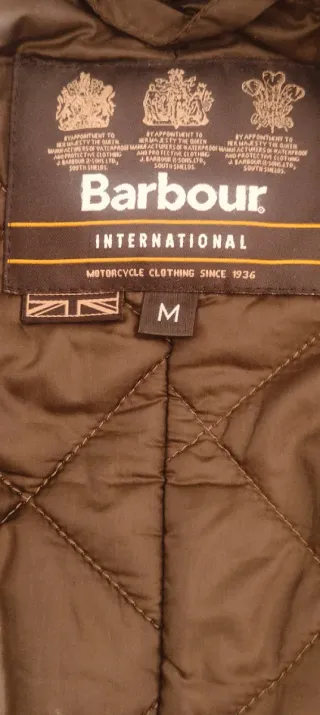 Chaqueta Barbour International Duke Talla M