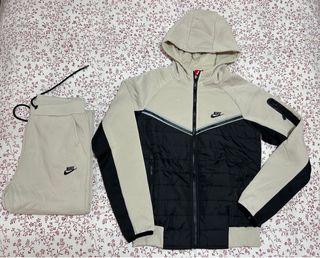 Conjunto Nike Crema y Negro