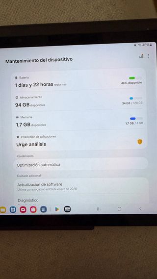 Samsung Tab A8 4GB/128GB Gris