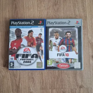 Lote 2 Juegos FIFA PS2: FIFA 10 y FIFA Football 20