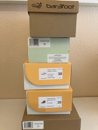 Lote 6 pares Zapatillas