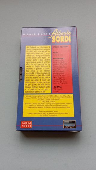 Costa Azzurra Alberto Sordi Vhs