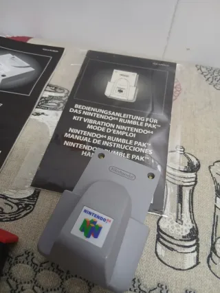 Rumble Pak, Controller Pak y Expanxion pak