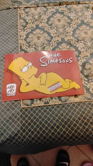 Poster Simpson Bart Anni 90 Parental Advisory