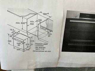 Horno Bosch HBA514ES3 integrable