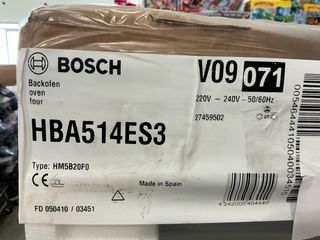 Horno Bosch HBA514ES3 integrable