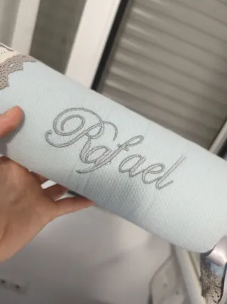 Caramelo cuna + adorno carrito bebé