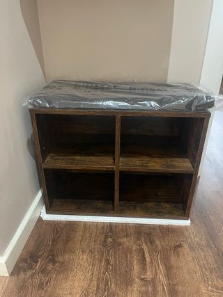 Banco zapatero recibidor madera