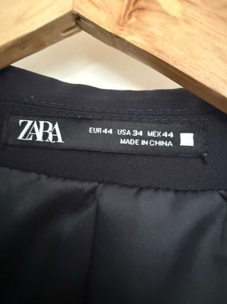 Traje Zara Negro