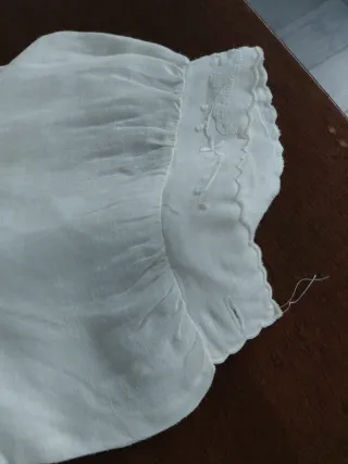Camicetta Lino Ricamata a Mano Tg. M