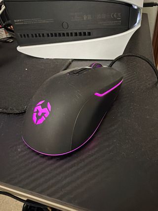 Ratón Gamer Kalyos RGB Negro