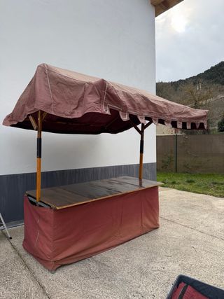 Puesto de feria medieval catalana