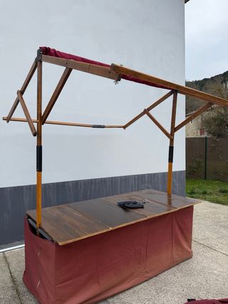 Puesto de feria medieval catalana