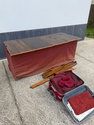 Puesto de feria medieval catalana