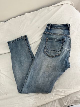 Jeans Uomo Taglia 46 Blu
