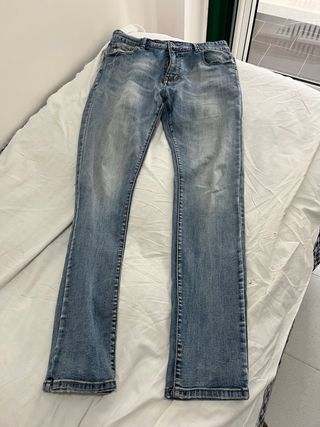 Jeans Uomo Taglia 46 Blu