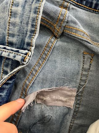 Jeans Uomo Taglia 46 Blu