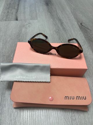 Gafas de sol Miu Miu Tortoise Nuevas