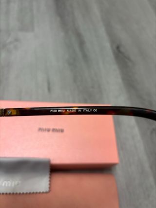 Gafas de sol Miu Miu Tortoise Nuevas