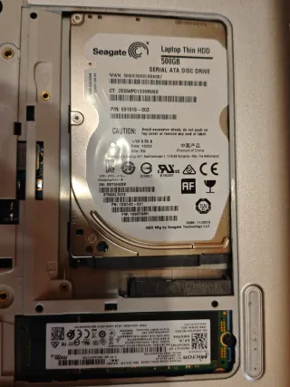 Portátil HP Negro/Plateado